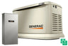 Generac Guardian 26Kw Home Backup Air-Cooled Gas Engine Generator in Aluminum Enclosure - G007291-0 — front view