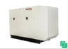 Generac Protector 150KW Automatic Standby Liquid-Cooled Gaseous Engine Generator in Aluminum Enclosure - RG15090 — front view