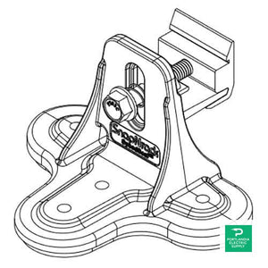 SnapNrack SpeedSeal Silver DeckFoot - 242-02173