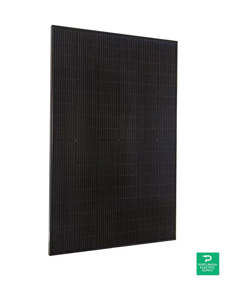 Mission Solar MSE410HT0B 410W Black/Black Solar Panel — back view