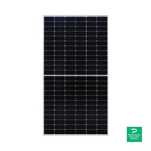 Talesun 144 Half Cells Black/Silver 545w Solar Panel - TD7G72M 545W — front view