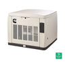Cummins RS20A - 20kW Quiet Connect Series 120/240V 1 Phase Air Cooled Standby Generator - A071Z397 — side angle