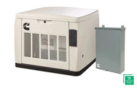 Cummins RS20AC - 20kW Quiet Connect Series 120/240V 1 Phase Air Cooled Standby Generator with 200A, SE, 3R ATS - A071Z402…