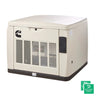 Cummins RS17AE - 17kW Quiet Connect Series 120/240V 1 Phase Air Cooled Standby Generator - A071Z401 — front view