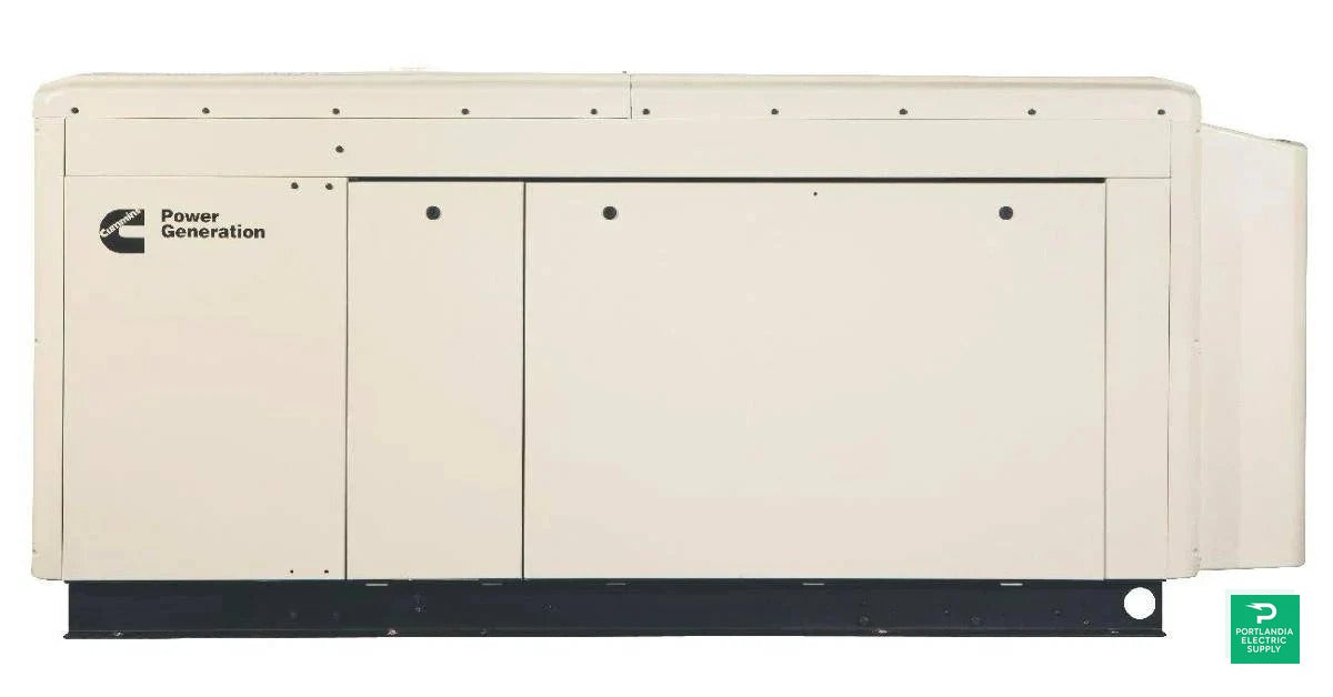 Cummins RS36 Standby Generator - 36kW Quiet Connect Series 120/208V 3 Phase Liquid Cooled Standby Generator - A051Y418…