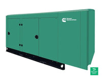 Cummins RS150 - 150kW Quiet Connect Series 120/240V Three Phase Liquid Cooled Standby Generator - A063A486 — front view