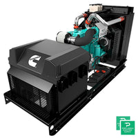 Cummins C125D6D - 125kW 120/240V 1 Phase Light Commercial Diesel Standby Generator - A060A344 — front view