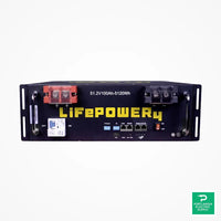 EG4 Electronics LiFePower4 48V V2 100Ah Lithium Iron Phosphate Battery - EG4LP48V100AV2 — front view