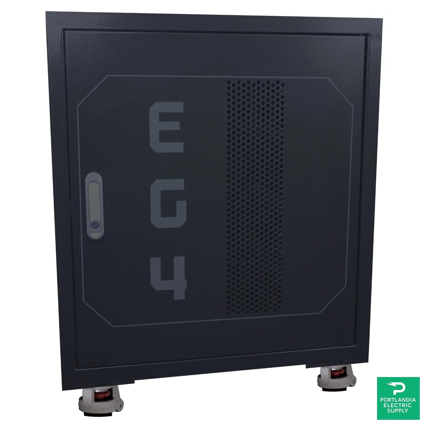 EG4 3-Slot Battery Rack â€“ Heavy-Duty Indoor Cabinet with 300A Busbars