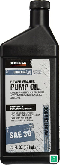 Generac 16 oz. Pressure Washer Pump Oil — front view