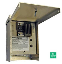 Generac 30 Amp 125/250V single circuit transfer switch NEMA 3R - 6377 — side angle