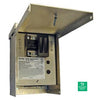 Generac 30 Amp 125/250V single circuit transfer switch NEMA 3R - 6377 — side angle