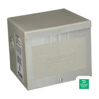 Generac 50 Amp Power Inlet Box, 125/250V, raintight resin, NEMA CS6365 - 6338 — side angle