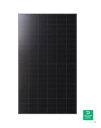 Hyundai HiN-T435NF(BK) 435W Solar Panel — side angle