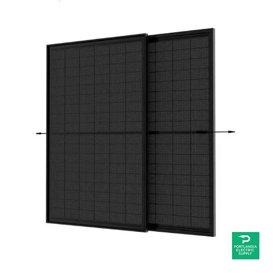 Talesun TM7G54M-450 450W Bifacial Solar Panel — back view