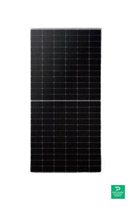 SolarSpace 545W Solar Panel 144 Cell Bifacial SS8-72HD-545M Wholesale 36 panels per pallet — side angle