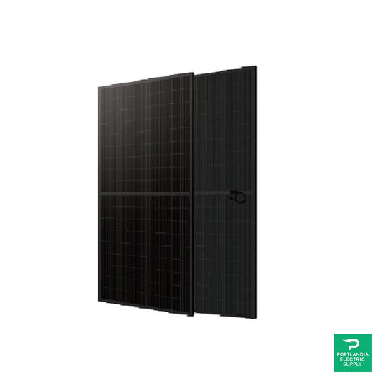 GSTAR 400W Solar Panel 108 Cell Black Bifacial GSP7G54M(H) Commercial 936 panels per Container (Truckload) — front view