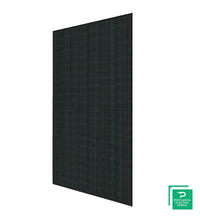 Hyundai HiS-S410YH(BK) 410W Bifacial Commercial Solar Panel — detail close-up