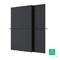 Trina 405W Solar Panel 144 Cells Bifacial TSM-405-NE09RC.05 Commercial 792 panels per Container (Truckload) — side angle