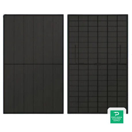 Lesso 430C(HBB) 430W Bifacial Solar Panel — front view