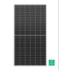 Phono Solar 590 W Solar Panel – PS590M8GF‑24/TNH, 144‑cell Bifacial — side angle