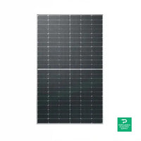 Axitec 580W Solar Panel – AC‑580TGB/144TS, 144‑cell Bifacial — front view
