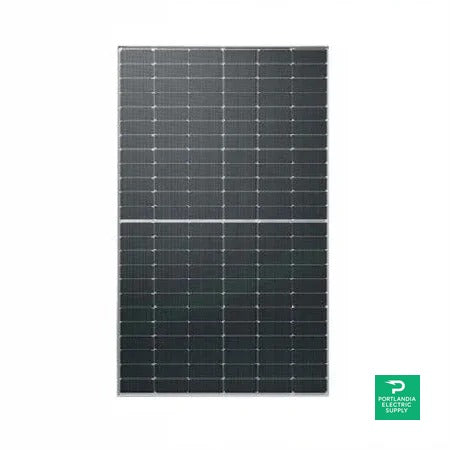 Axitec 580W Solar Panel – AC‑580TGB/144TS, 144‑cell Bifacial — front view