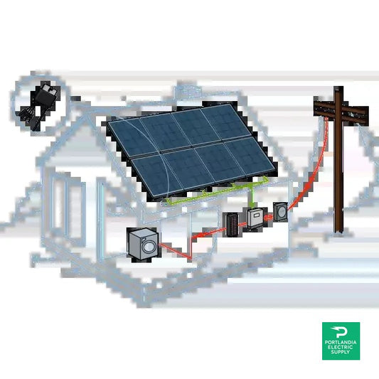 10 kW Roof-Top Grid-Tie System with String Inverter