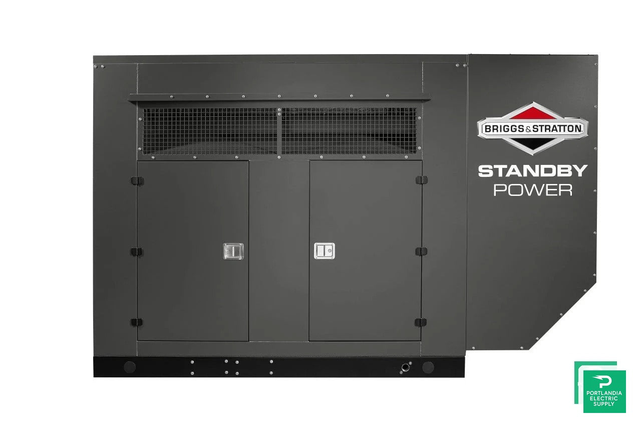 Briggs and Stratton 150kW Standby Generator - 277/480V, 250A Breaker, Block heater and Battery charger included - 080023…