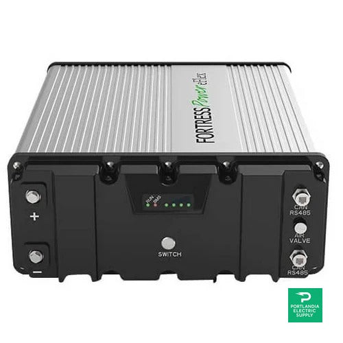 Fortress Power LFP battery 105 AH 5.4kWh total capacity max. 10 year warranty A14 Wall mount bracket included - eFlex 5.4…