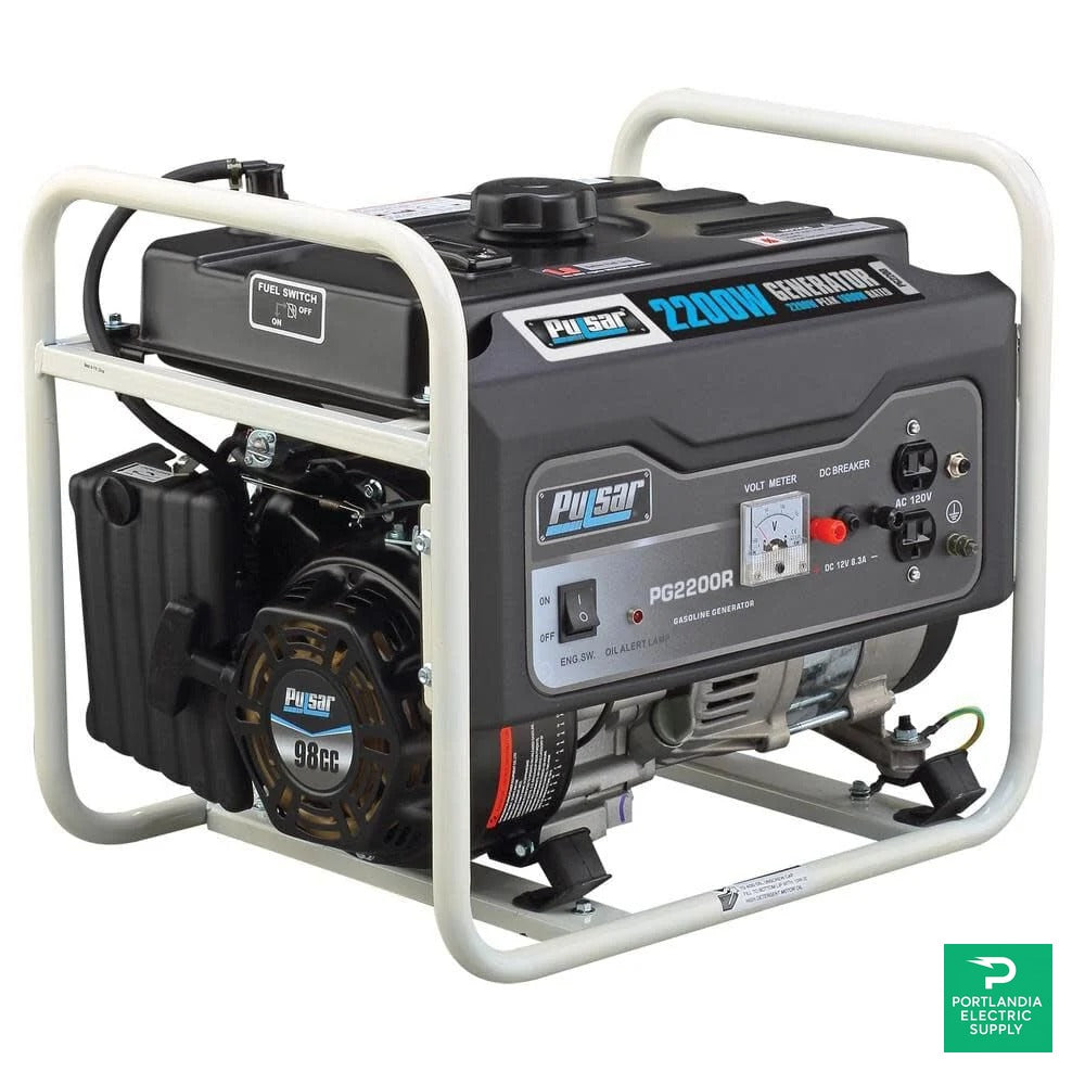 Pulsar Standard Series Gasoline Portable Generator - PG2200R — front view