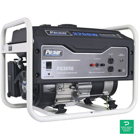 Pulsar Standard Series Gasoline Portable Generator - PG3250 — front view
