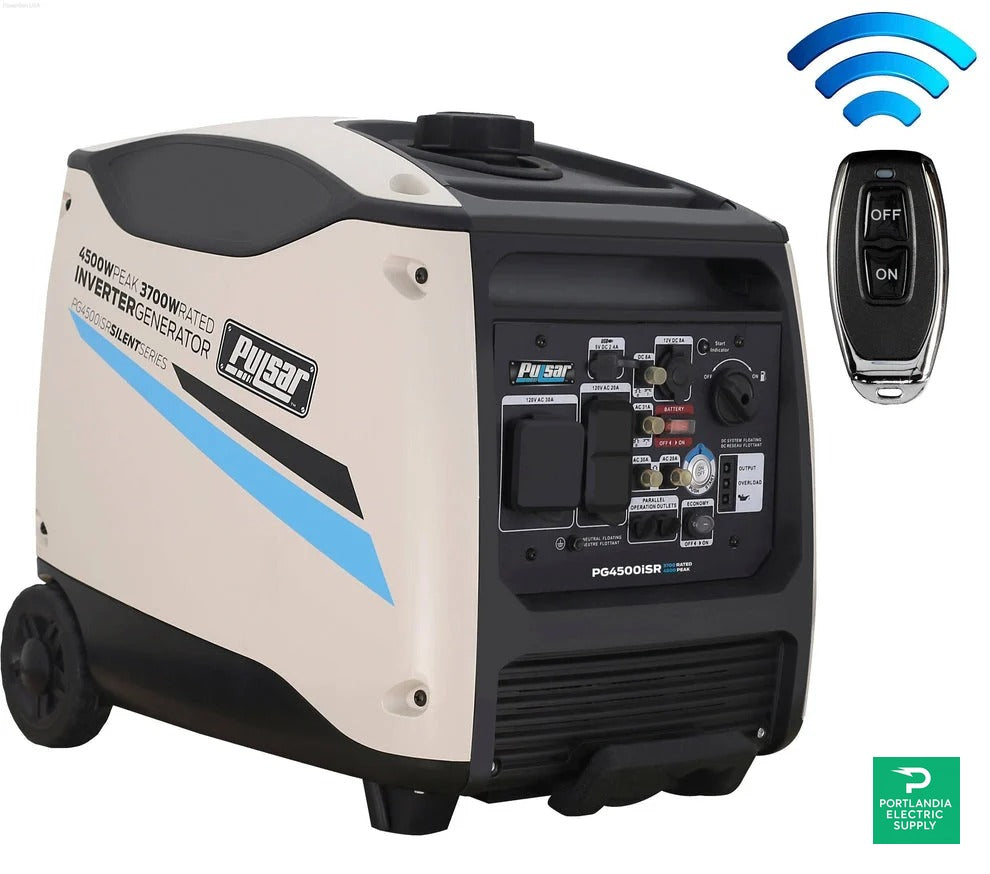 Pulsar Standard Series Inverter Portable Generator - PG4500iSR — front view