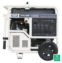 Pulsar Standard Series Dual Fuel Portable Generator - PG15KVTWB — front view