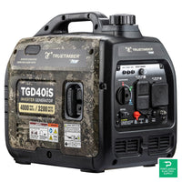 Pulsar True Timber Camo Portable Inverter Generator - TGD40iS — front view