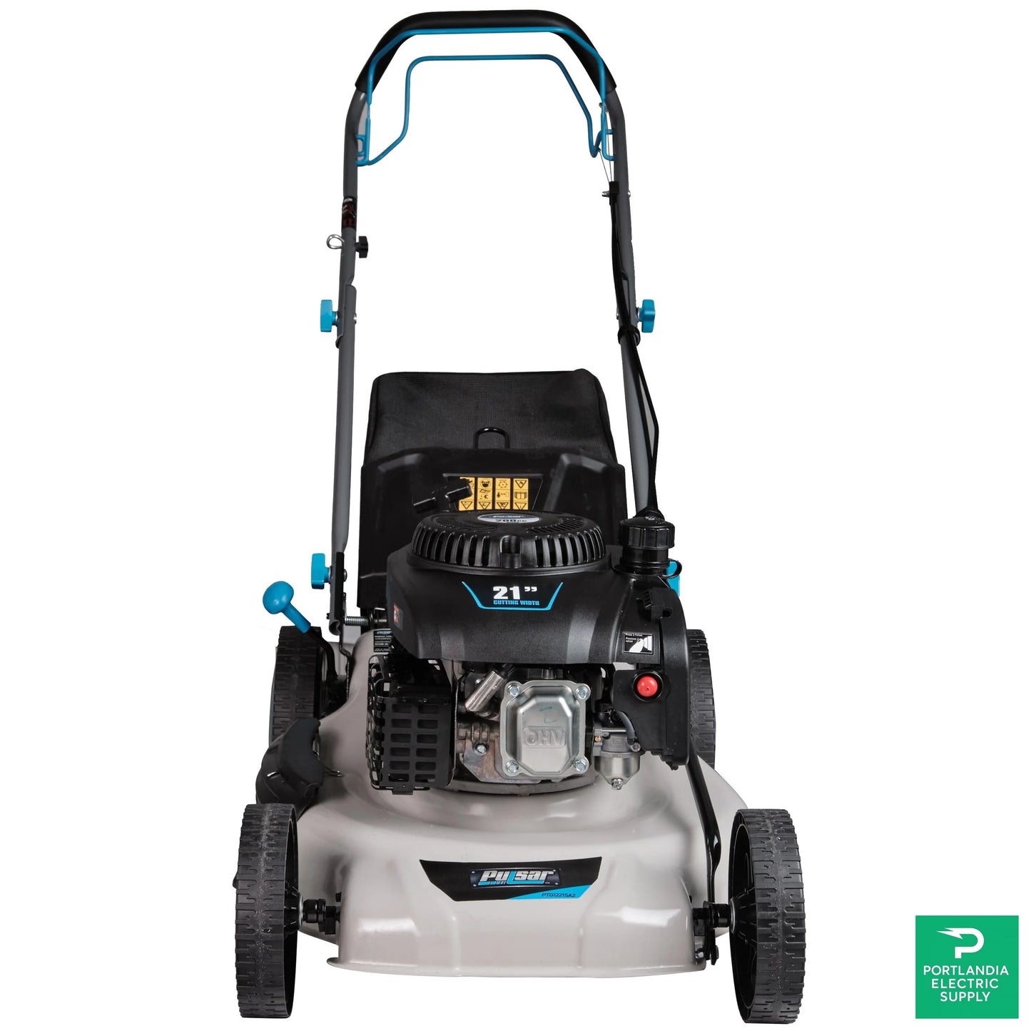 Pulsar Gas Powered Lawn Mower - PTG1221SA2 — front view
