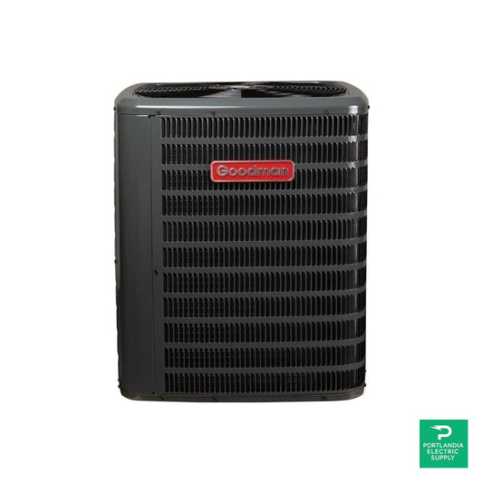 Goodman GLXS5B| 15.2 Seer2 Split System Air Conditioner Single Stage Replaces GSXH5 - GLXS5BA4810 — front view