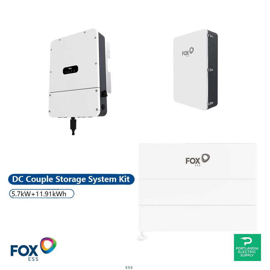 FoxESS 5.7-US + 8kWh Battery + Hub - FoxESS 5.7-US + 8kWh Battery + Hub