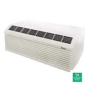Amana PTAC HEC (HIGH EFFICIENCY) R32 J MODELS— COOLING/ELECTRIC HEAT - HEC074J — side angle