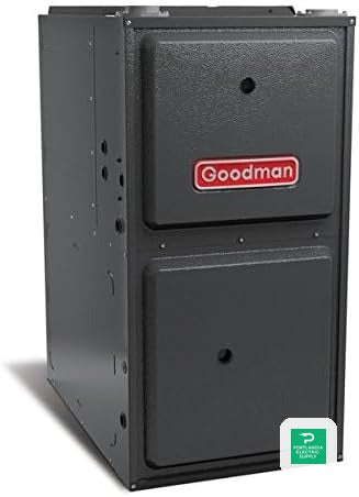 Goodman Furnaces 96% Two Stage Gas Furnace w/ 9 Speed ECM - Replaces GM9C96 - GR9T961004C — side angle