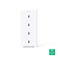 Roypow 15kWhRept A+ low-voltage battery pack of 5.12 kWh x 3 - RBmax5.1L4 — front view