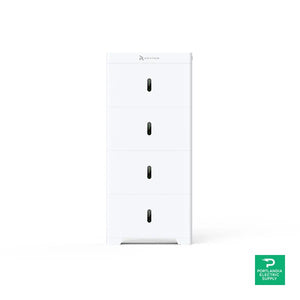Roypow 15kWhRept A+ low-voltage battery pack of 5.12 kWh x 3 - RBmax5.1L4