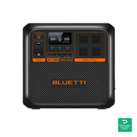 Bluetti AC180P PORTABLE POWER STATION P-AC180P-US-GY-BL-010 — back view