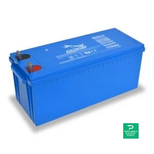 Full River Deep Cycle AGM Battery. 12V 210Ah (20hr) DC210-12 — side angle