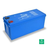 Full River Deep Cycle AGM Battery. 12V 210Ah (20hr) DC210-12 — side angle