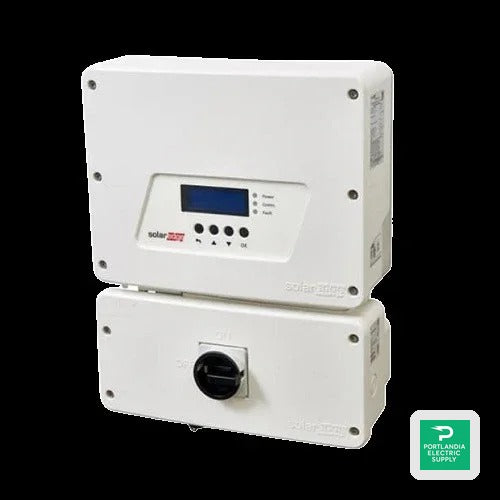 Solaredge HD-WAVE 7.6KW 1-ph Inverter - SE7600H-US000BNI4 — side angle