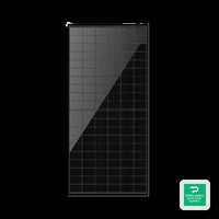 Sonali Black On Black 120 Half-Cell Mono Solar Panel - SS-M-450-B — side angle