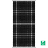 Znshine 405W Black ON Black 108 HALF-CELL MONO Solar Panel - ZXM7-SH108-405/M — back view