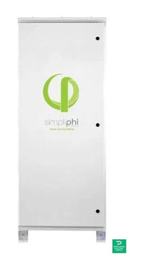 Simpliphi AccESS 15.2 (4x PHI 3.8kWh @48V) - with 6.8kW XW PRO I - A-4PHI-SCH-PRO — back view