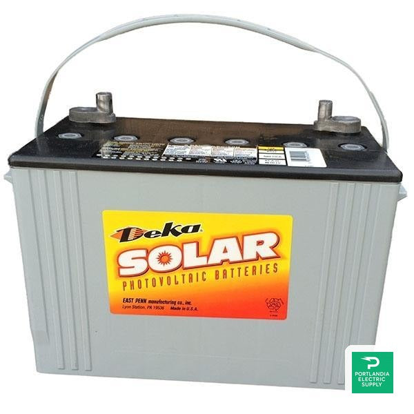 Mk Battery 92AH 12V AGM Battery - 8A27-DEKA — side angle